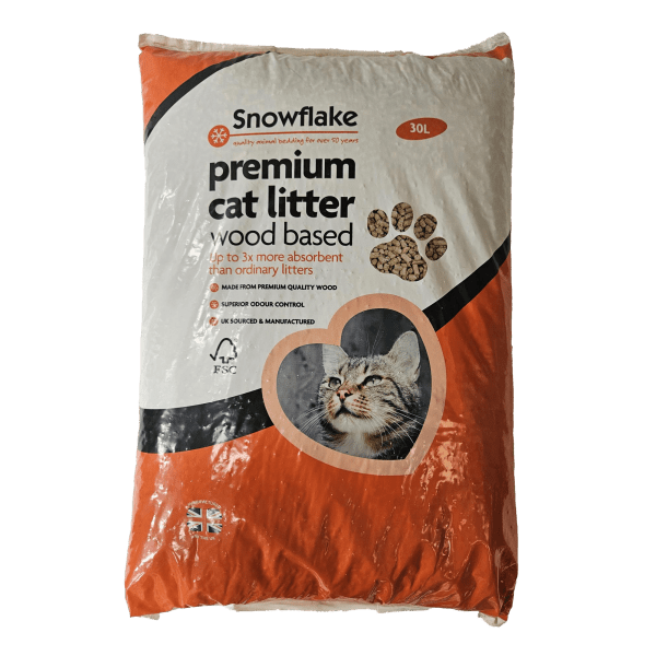 snowflake premium cat litter