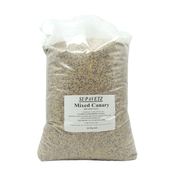 Supavetz Mixed Canary With Yellow Biscuit Aviary Bird Food 600x600